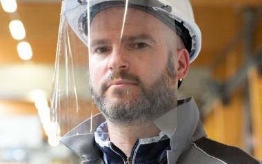 3D printing enables mass production of visors
