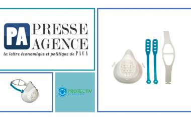 Agenția de presă vorbește despre Protectiv®, prima mască eco-responsabilă