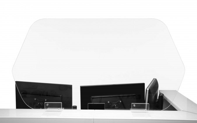 Écrans Écrans de Protection Protectiv Desk'R Lot de 2