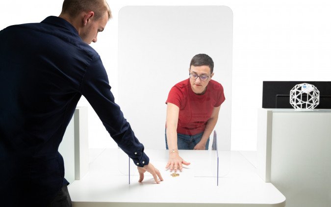 Ecrane de protecție Ecran de protecție  Protectiv Desk'C  Pachet de 2