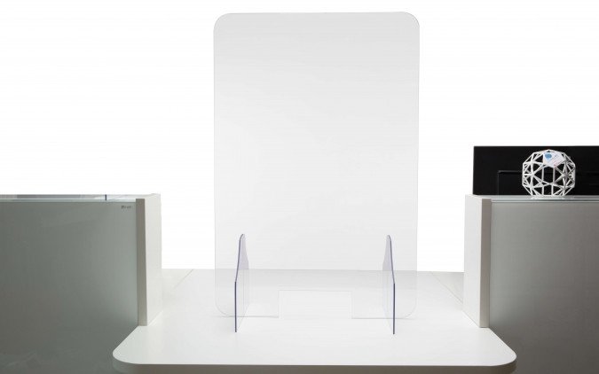 Ecrane de protecție Ecran de protecție  Protectiv Desk'C  Pachet de 2