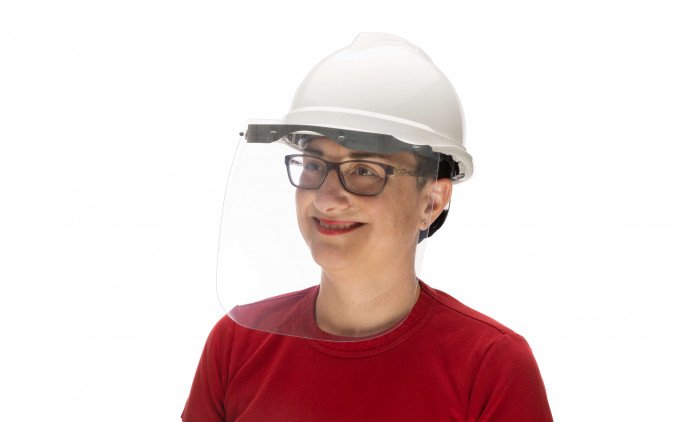 Viziere de protecție Kit cască de construcție cu vizieră Cască Protectiv